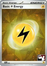 Basic Lightning Energy - 012 (Cosmos Holo) (12) - Prize Pack Series Cards