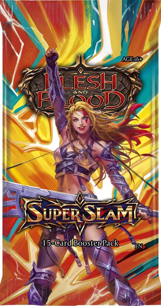 super slam booster box Flesh & Blood TCG: Super Slam Booster Pack