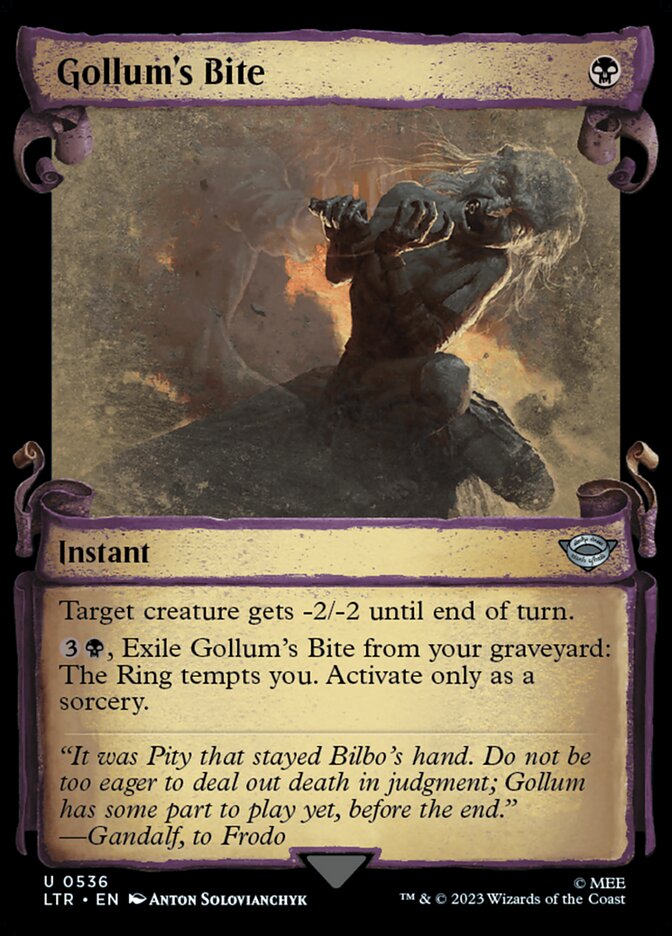 Gollum's Bite (536) - The Lord of the Rings: Tales of Middle-earth (LTR)