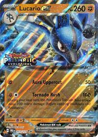Lucario ex (Prismatic Evolutions Stamp) (51) - Miscellaneous Cards & Products (MCAP)