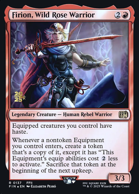Firion, Wild Rose Warrior (137s) - Final Fantasy Promos (PFIN)