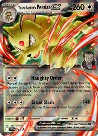 Team Rocket's Persian ex - (218) - SV: Scarlet & Violet Promo Cards (SVP)