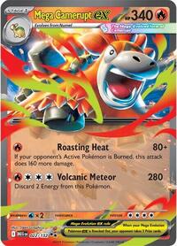 Mega Camerupt ex (22) - ME01: Mega Evolution (MEG)