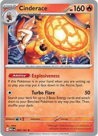 Cinderace (28) - ME01: Mega Evolution (MEG)