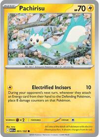 Pachirisu (51) - ME01: Mega Evolution (MEG)