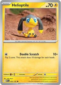 Helioptile (52) - ME01: Mega Evolution (MEG)