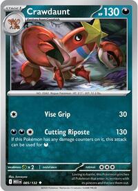 Crawdaunt (85) - ME01: Mega Evolution (MEG)