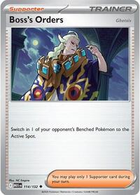 Bosss Orders Ghetsis (114) - ME01: Mega Evolution (MEG)