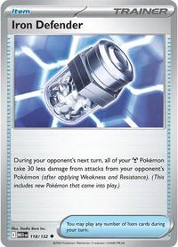 Iron Defender (118) - ME01: Mega Evolution (MEG)