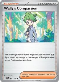 Wallys Compassion (132) - ME01: Mega Evolution (MEG)