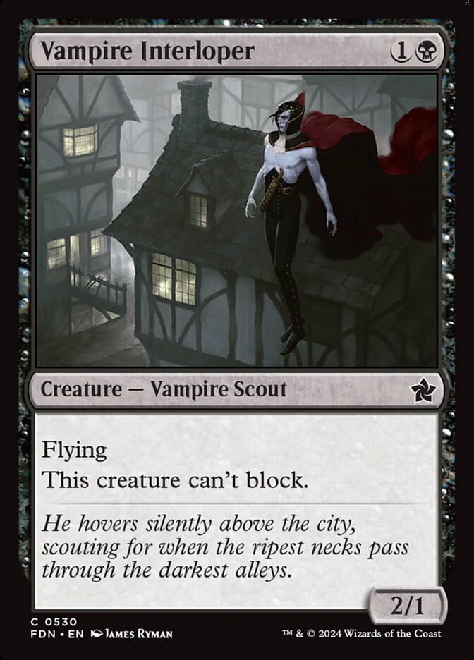 Vampire Interloper (530) - Foundations (FDN)