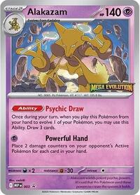 Alakazam (3) - ME: Mega Evolution Promo (MEP)