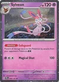 Sylveon - 040/131 (Cosmos Holo) (40) - Miscellaneous Cards & Products (MCAP)