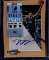 2018-19 Panini Contenders Optic #115 Jaren Jackson Jr. Auto Orange /25