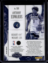 2020-21 Panini Chronicles Honors #588 Anthony Edwards Scope