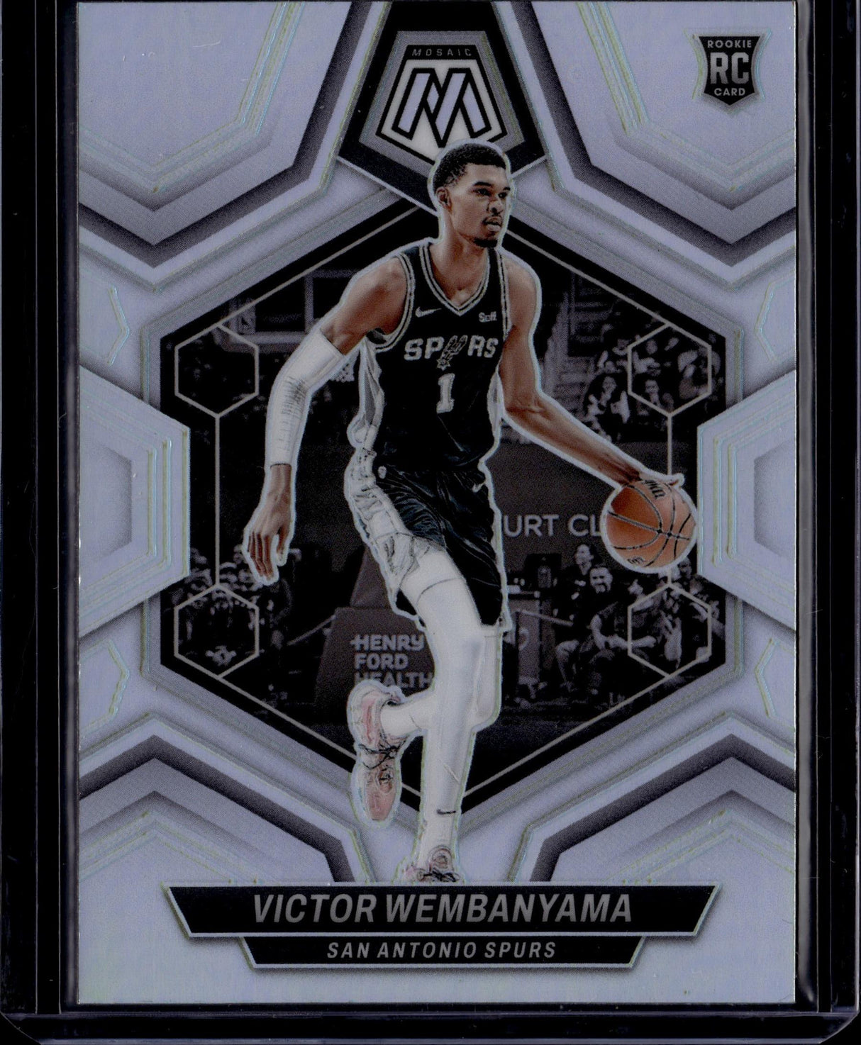 2023-24 Panini Mosaic #238 Victor Wembanyama Silver