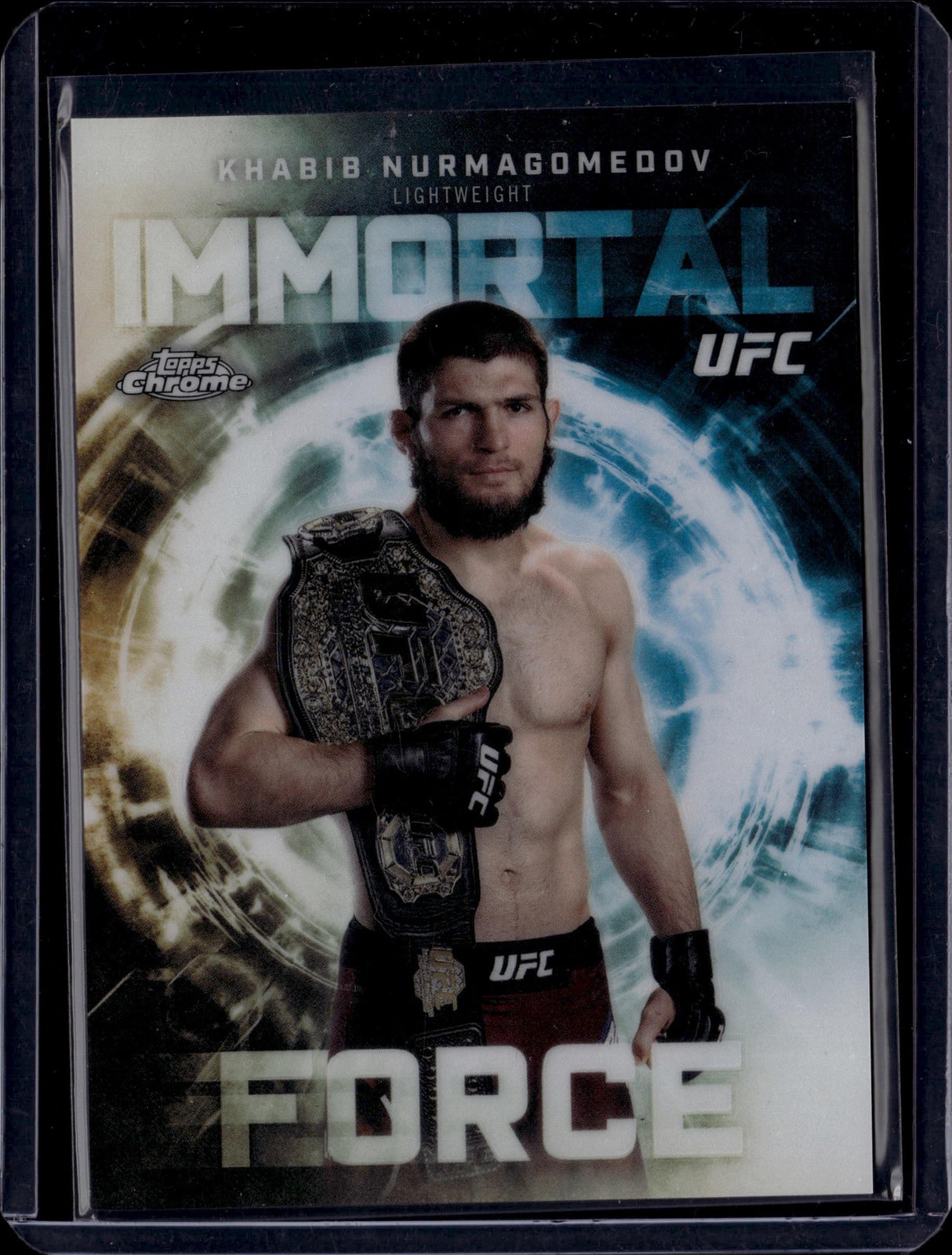 2026 Topps Chrome UFC #IF-22 Khabib Nurmagomedov Immortal Force