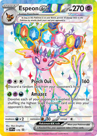 Espeon ex 175 (SVP 175) - SV: Scarlet & Violet Promo Cards (SVP)