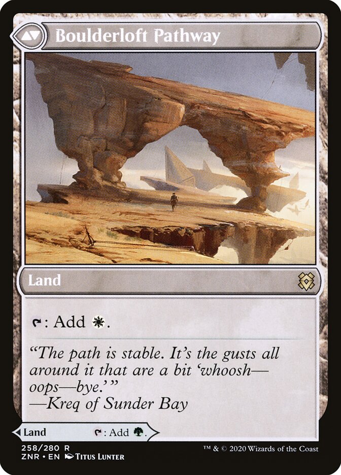 Branchloft Pathway // Boulderloft Pathway (ZNR-258) - The List (PLST)