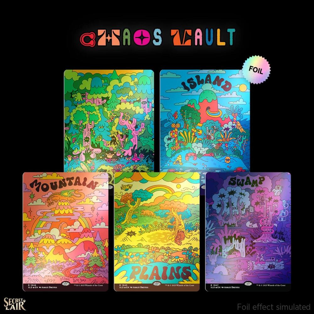 Secret Lair Drop: Flower Power - Rainbow Foil Edition - Secret Lair Drop Series (SLD)