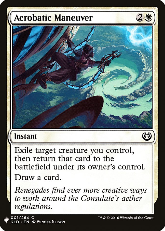 Acrobatic Maneuver - The List (PLST)