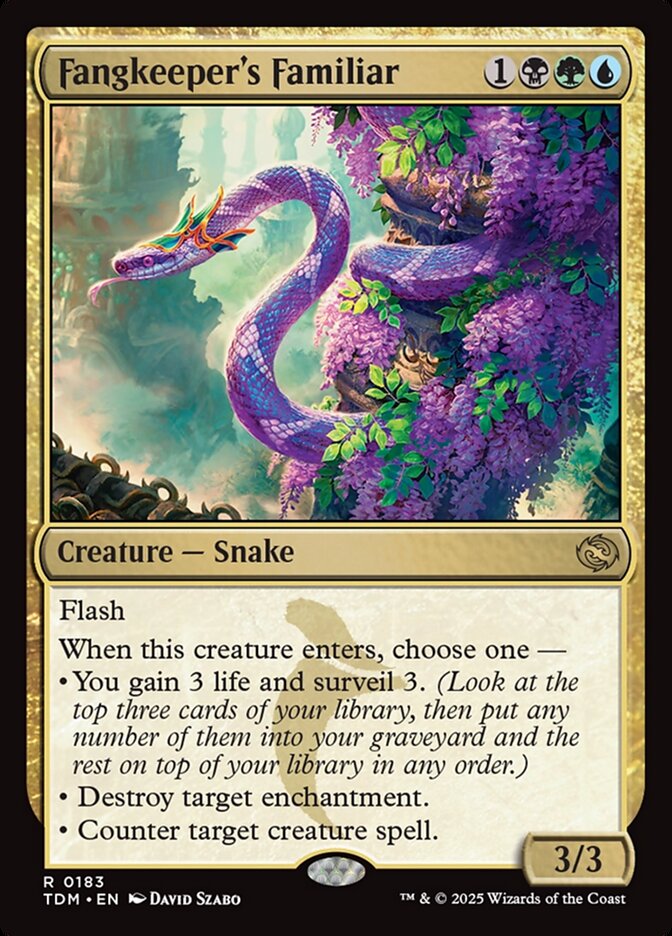 Fangkeeper's Familiar (183) - Tarkir: Dragonstorm (TDM)