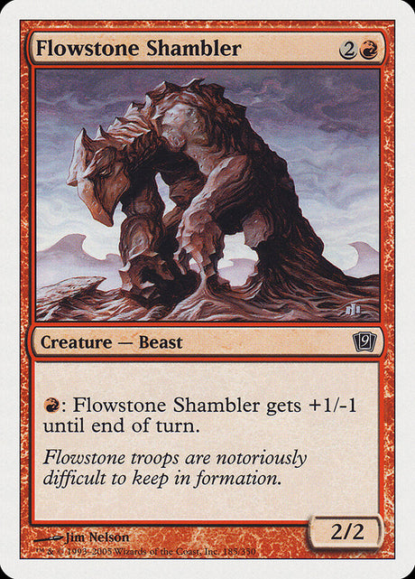Flowstone Shambler (185) - Ninth Edition (9ED)