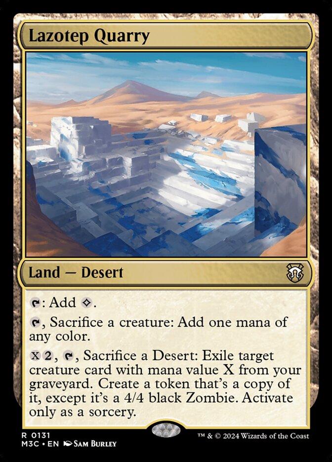 Lazotep Quarry (131) - Modern Horizons 3 Commander (M3C)