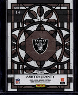 2025 Panini Mosaic #14 Ashton Jeanty Stained Glass