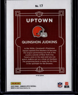 2025 Donruss Optic #17 Quinshon Judkins Uptown