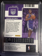 2021-22 Contenders Davion Mitchell Rookie Ticket Swatches Auto /10