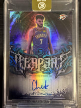 2025-26 Topps 3 Chet Holmgren Rim Reapers Signatures Platinum 1/1