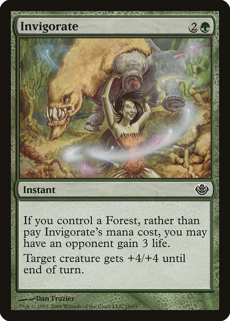 Invigorate (19) - Duel Decks: Garruk vs. Liliana (DDD)