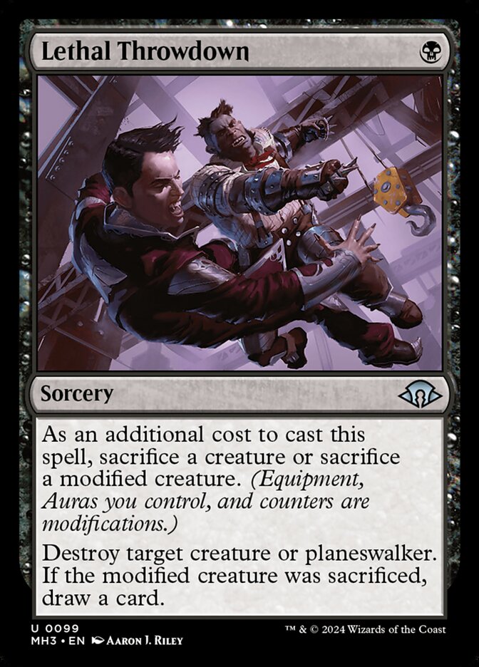Lethal Throwdown (99) - Modern Horizons 3 (MH3)