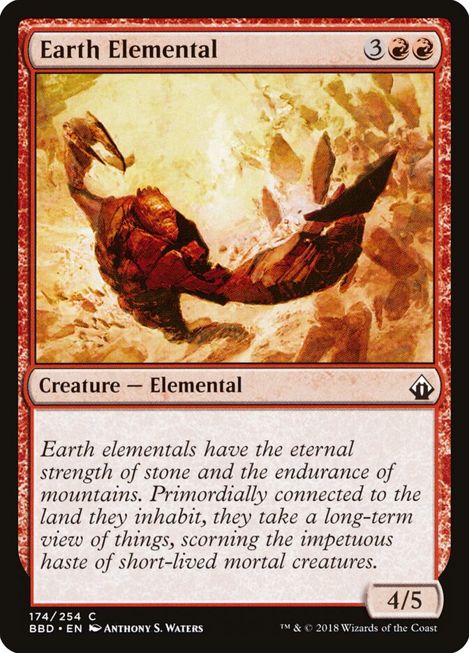 Earth Elemental (174) - Battlebond (BBD)