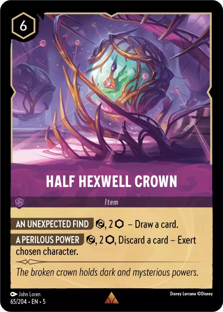 Half Hexwell Crown - [Foil] Shimmering Skies (5)