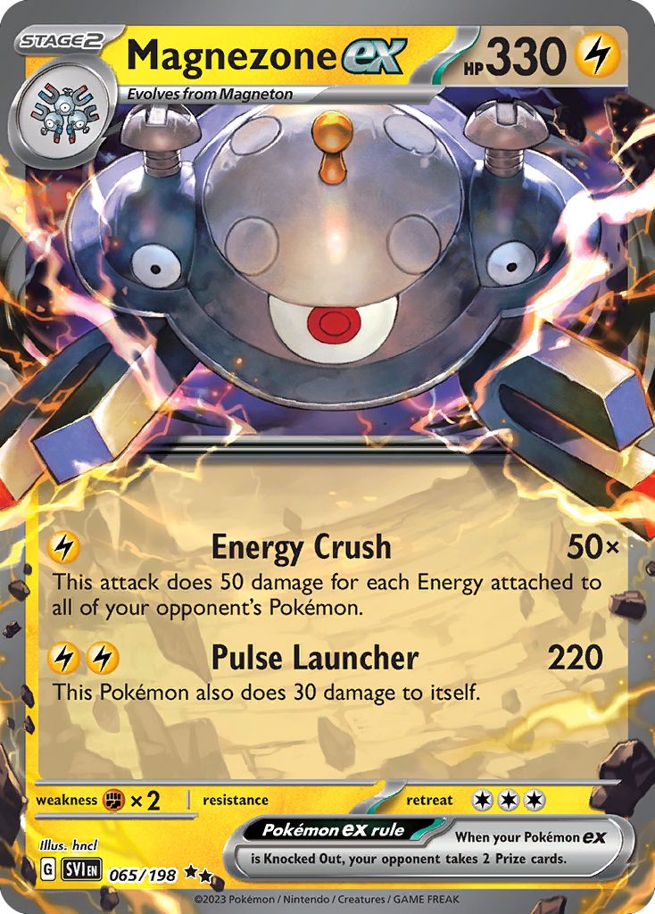 Magnezone ex (65/198) - [Holo Foil] Scarlet & Violet (SVI)