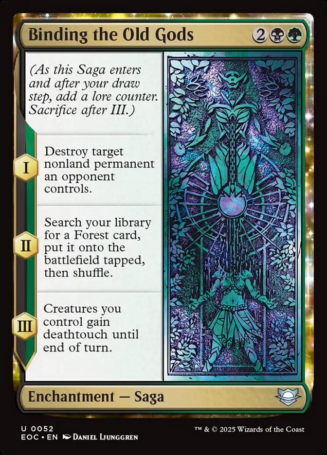 Binding the Old Gods (52) - Edge of Eternities Commander (EOC)