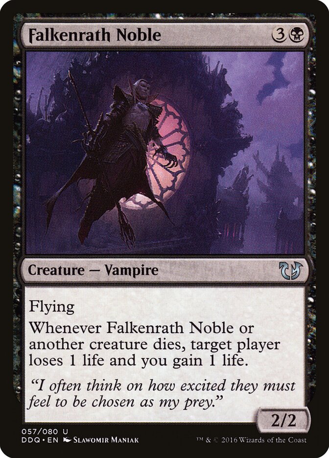 Falkenrath Noble (57) - Duel Decks: Blessed vs. Cursed (DDQ)