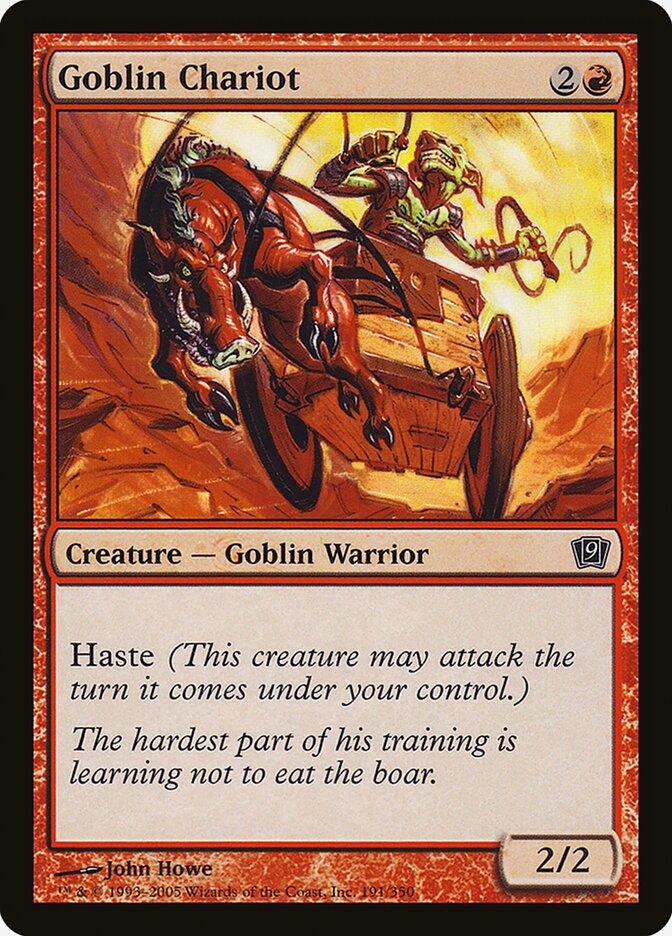 Goblin Chariot (191) - Ninth Edition (9ED)