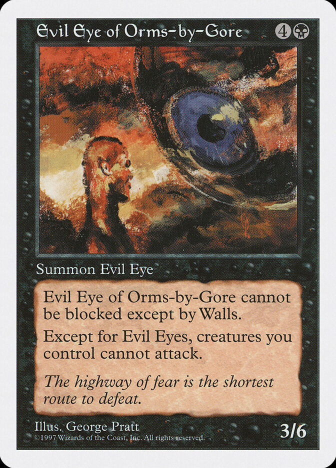 Evil Eye of Orms-by-Gore (159) - Fifth Edition (5ED)