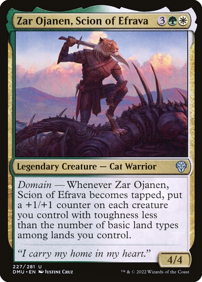 Zar Ojanen, Scion of Efrava (227) - Dominaria United (DMU)