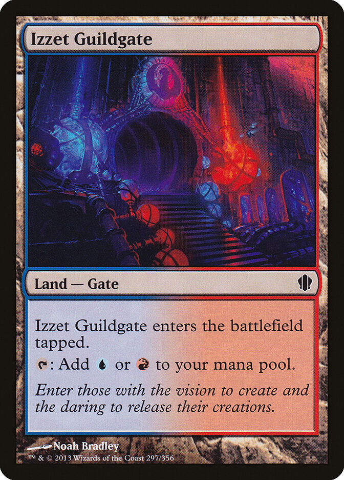 Izzet Guildgate (297) - Commander 2013 (C13)