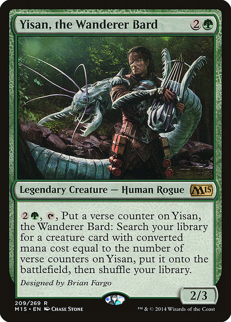 Yisan, the Wanderer Bard (209) - Magic 2015 (M15)