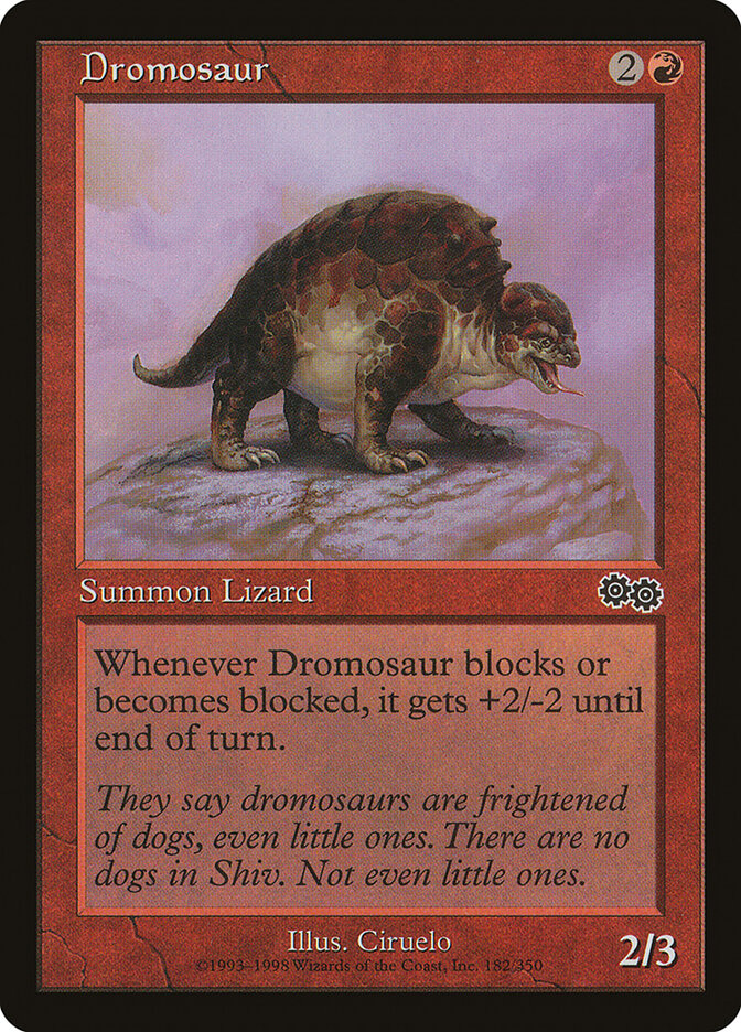 Dromosaur (182) - Urza's Saga (USG)