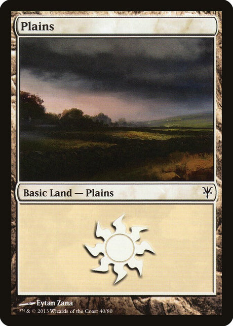 Plains (40) - Duel Decks: Sorin vs. Tibalt (DDK)