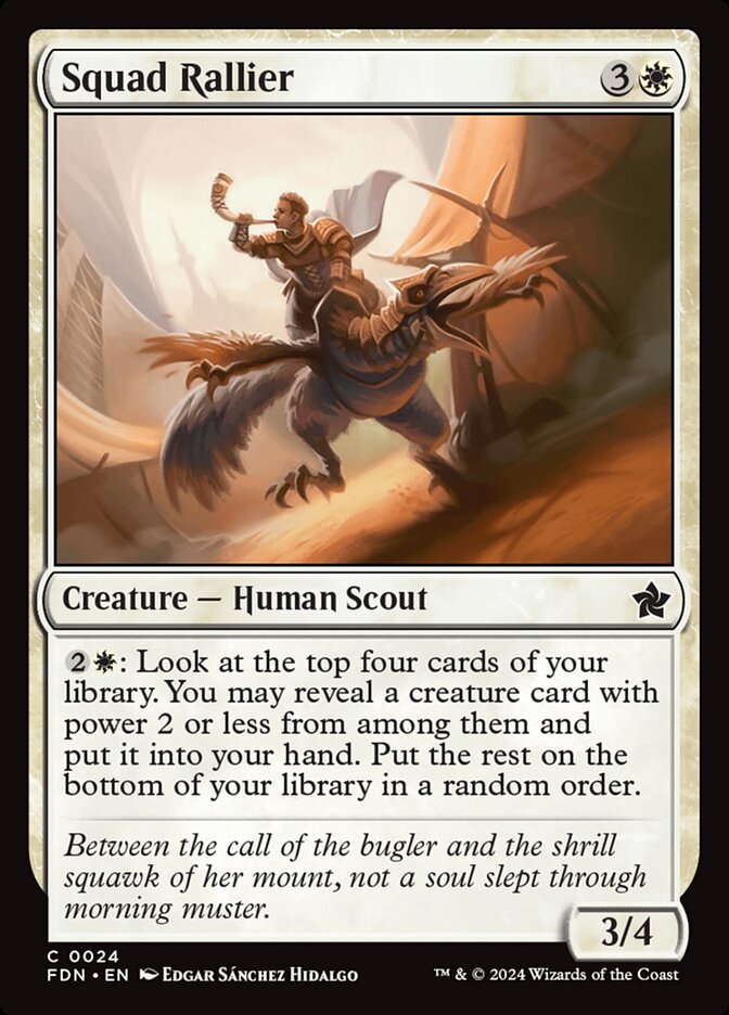 Squad Rallier - [Foil] Foundations (FDN)