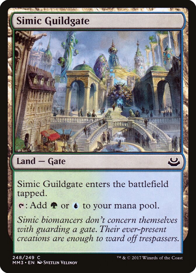 Simic Guildgate (248) - Modern Masters 2017 (MM3)