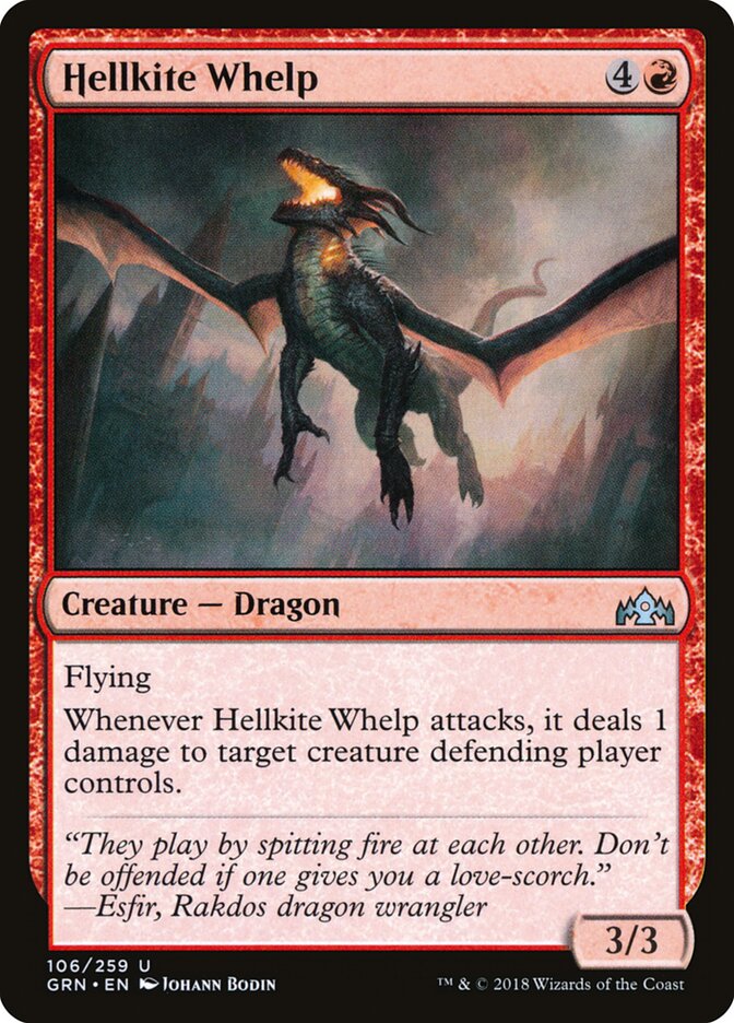 Hellkite Whelp (106) - Guilds of Ravnica (GRN)