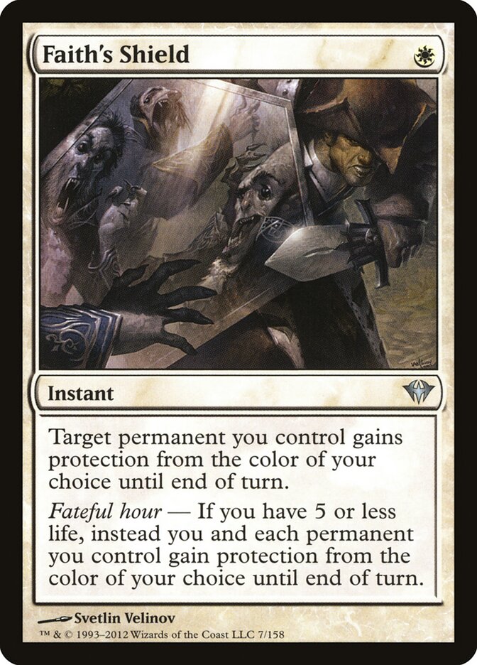 Faith's Shield (7) - Dark Ascension (DKA)
